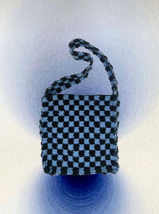 CHECKERED TOTE